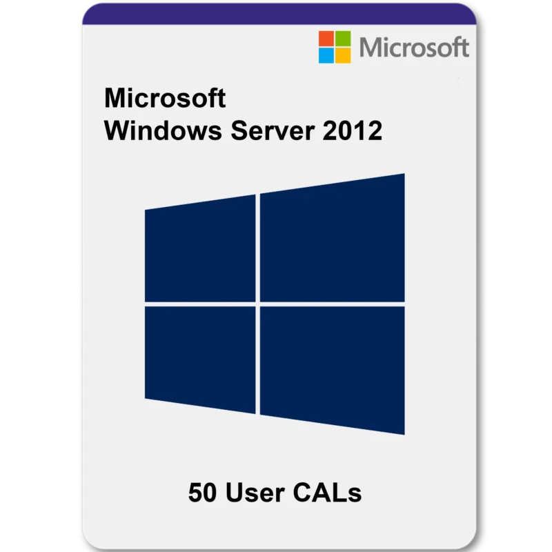 Microsoft Windows Server 2012 50 User Cals Product key