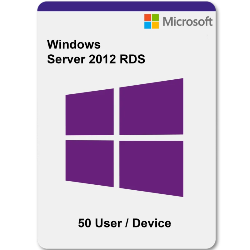 Windows Server 2012 RDS 50 User Device Product key