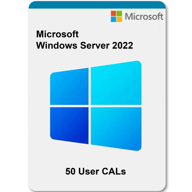 Microsoft Windows Server 2022 50 User Cals Product key