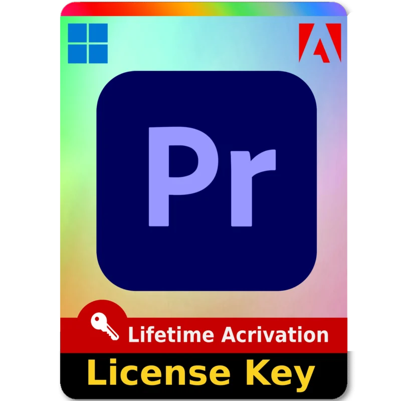 Adobe Premiere Pro 2025 Lifetime License Key 2 PC For Windows
