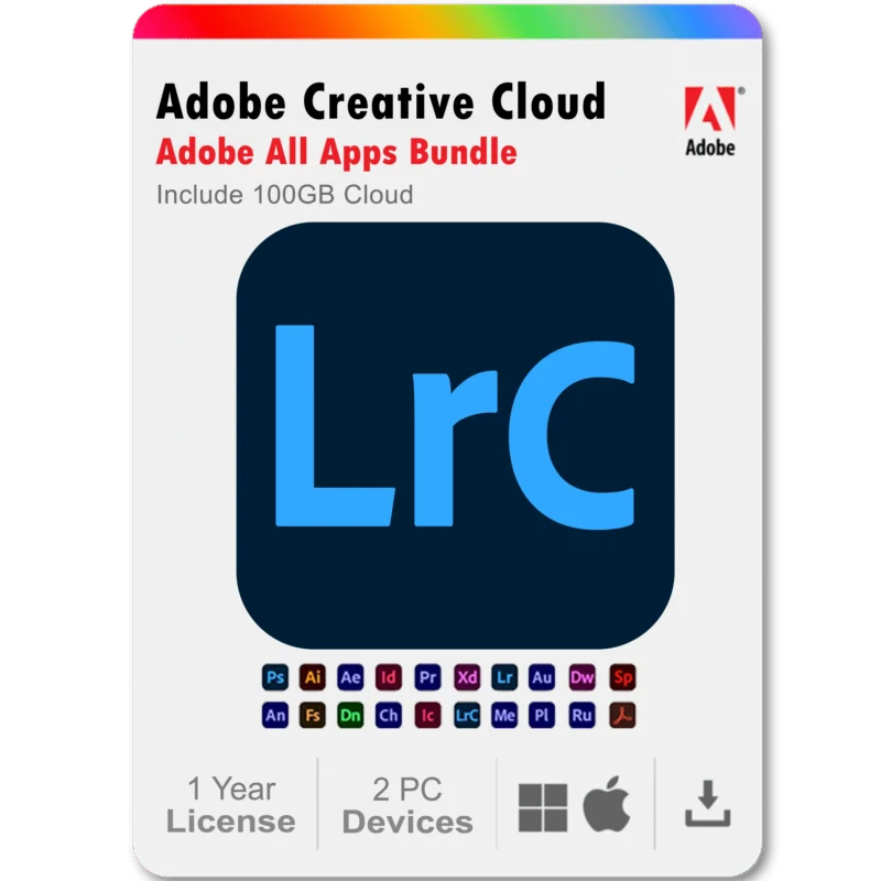Lightroom Classic 2025 Lifetime License Key 2 PC For Windows