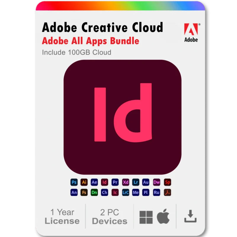 InDesign 2025 Lifetime License Key 2 PC For Windows
