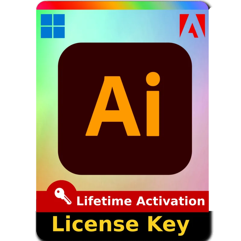 Adobe Illustrator 2025 Lifetime License Key PC For Windows