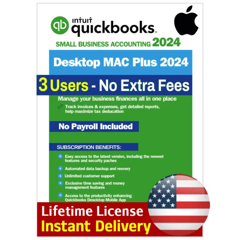 Quickbooks Desktop 2024 for Mac Lifetime License Key