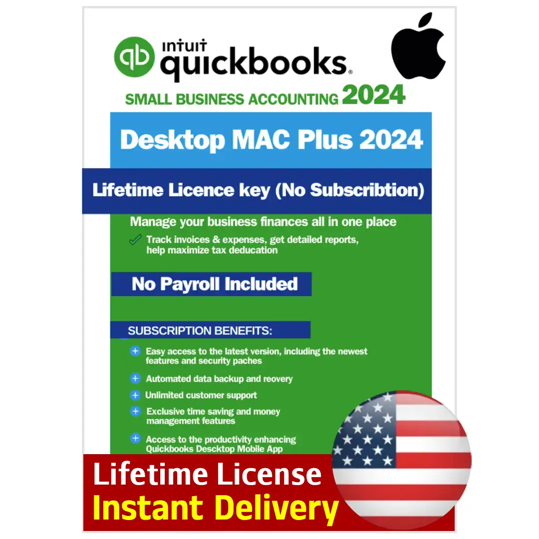 image-55.webp QuickBooks Desktop Pro for MAC 2024 Lifetime License Key 3 Users US - Image 1